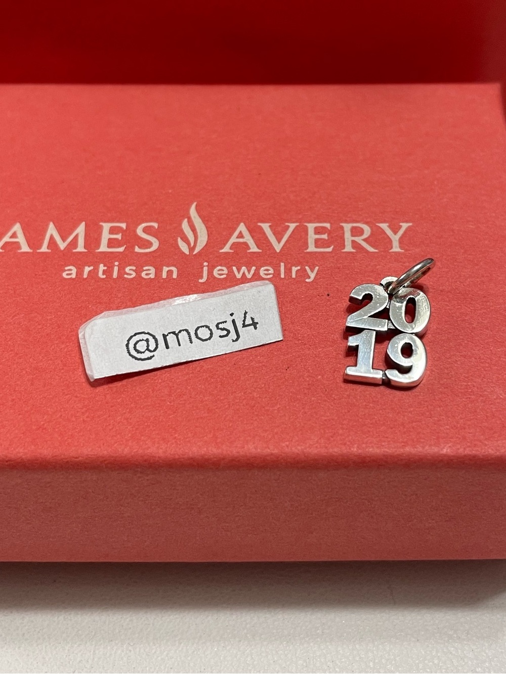 Retired James Avery Year “2019”